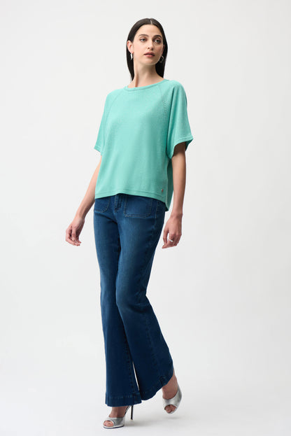 JOSEPH RIBKOFF TOP STYLE 261917 COLOUR SEAFOAM