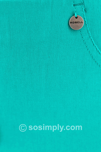 ROBELL TROUSER STYLE BELLA 51568 COLOUR AQUA