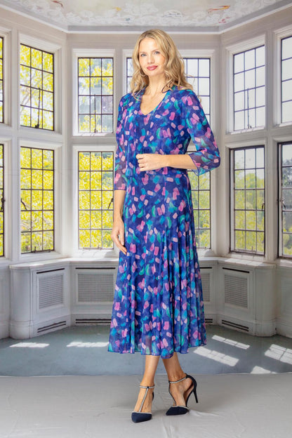 GLITZ DRESS AND JACKET STYLE 1423 COLOUR MULTI