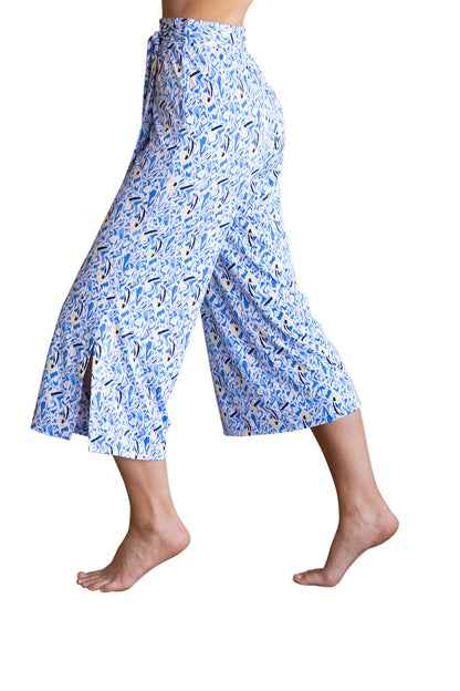 MARBLE  ALL OVER PRINT CULOTTE | STYLE 7411/. COLOUR AS (152)