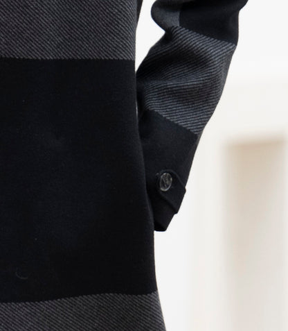 MARBLE CARDIGAN STYLE 8110 COLOUR CHARCOAL/BLACK