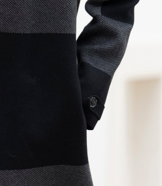 MARBLE CARDIGAN STYLE 8110 COLOUR CHARCOAL/BLACK