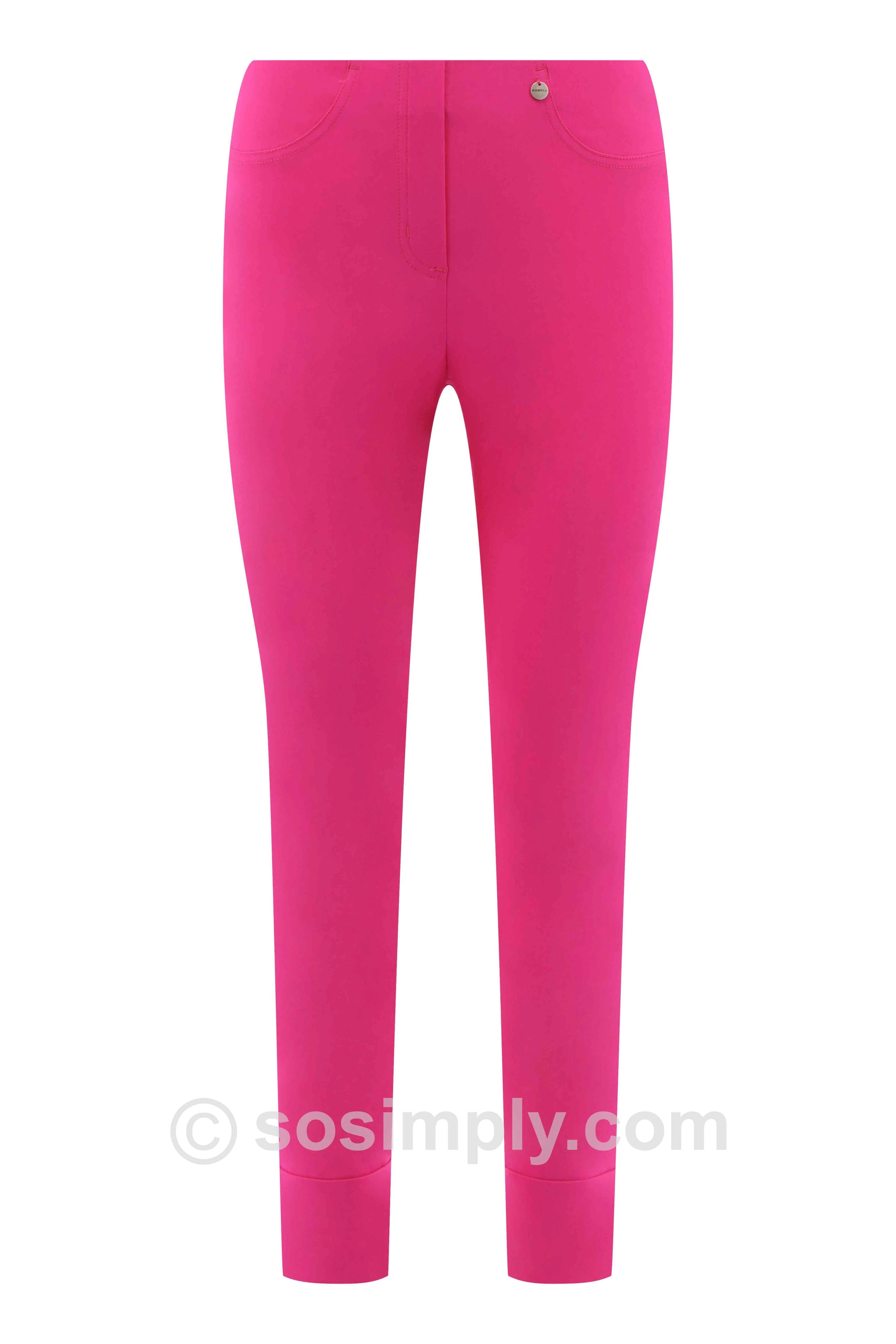 ROBELL TROUSER STYLE BELLA 51568 COLOUR CERISE