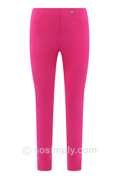 ROBELL TROUSER STYLE BELLA 51568 COLOUR CERISE