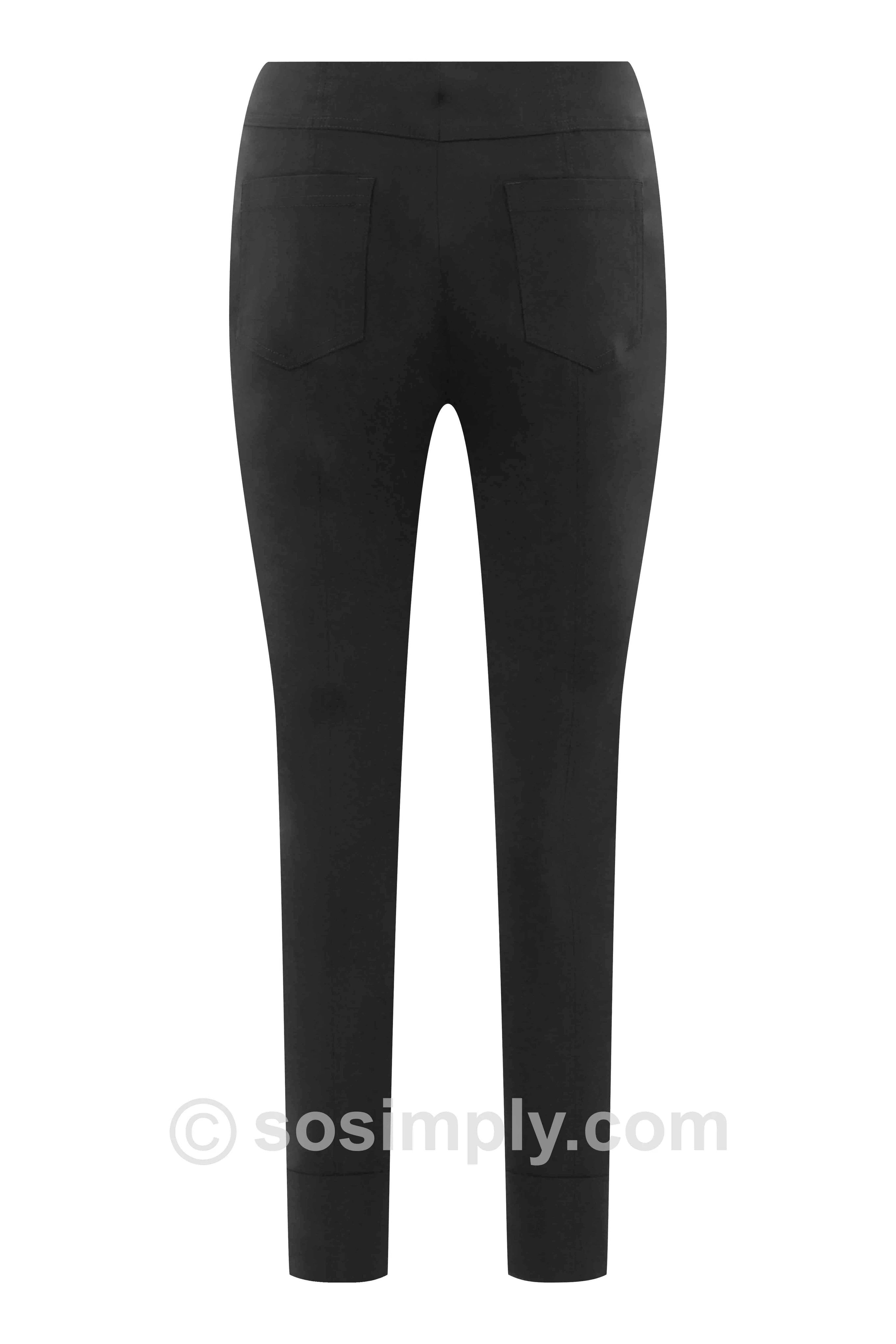 ROBELL TROUSER STYLE BELLA  51568 COLOUR BLACK