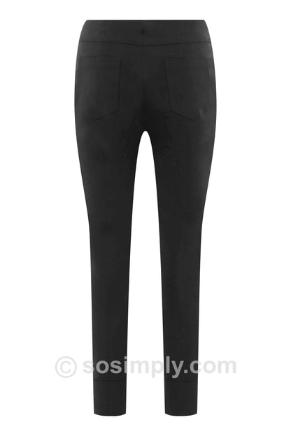 ROBELL TROUSER STYLE BELLA  51568 COLOUR BLACK