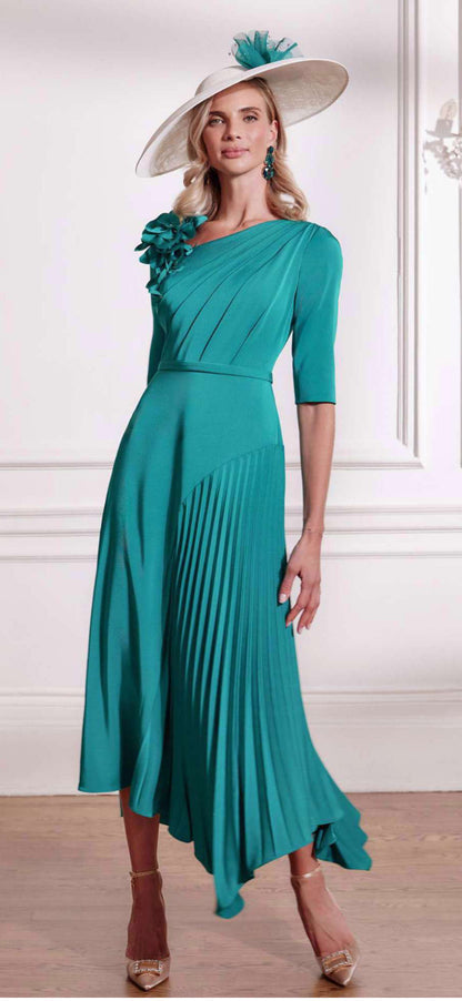 JOHN CHARLES DRESS STYLE 66684 COLOUR PEACOCK