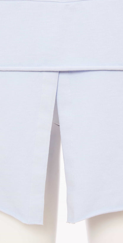 NAYA CAMI TOP WITH SHAPED HEM STYLE NAS25115 COLOUR WHITE