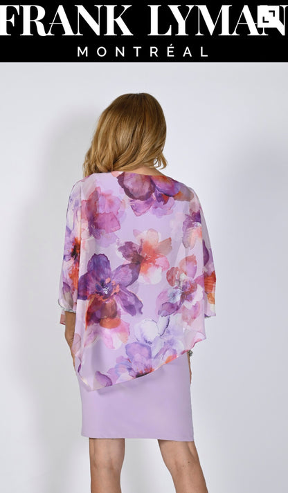 FRANK LYMAN STYLE 232156 COLOUR LILAC/ROUGE