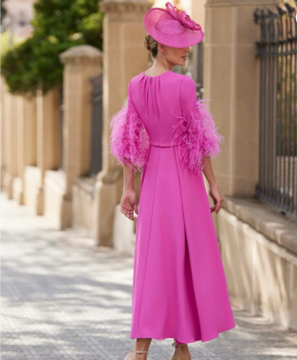 COUTURE CLUB DRESS STYLE 8G1N2 COLOUR FUSCHIA