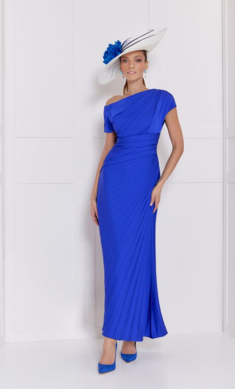 JOHN CHARLES DRESS STYLE 66558 COLOUR COBALT