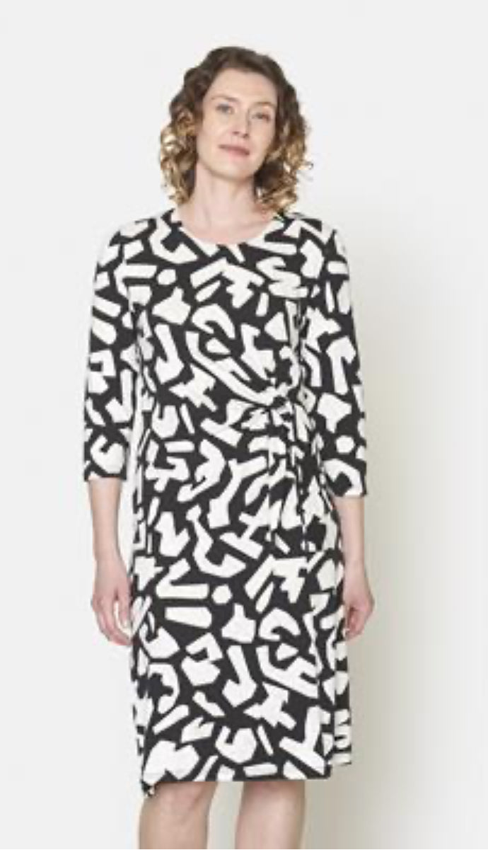 Black and white colour dress hotsell