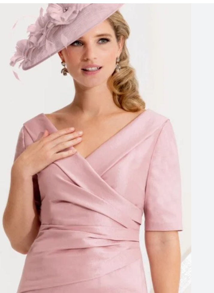 ISPIRATO DRESS STYLE ISG821 COLOUR DUSTY ROSE