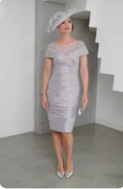 ISPIRATO DRESS STYLE ISJ817 COLOUR SILVER PEARL