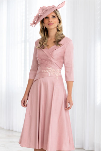 ISPIRATO DRESS STYLE ISK801 COLOUR PEONY FROST