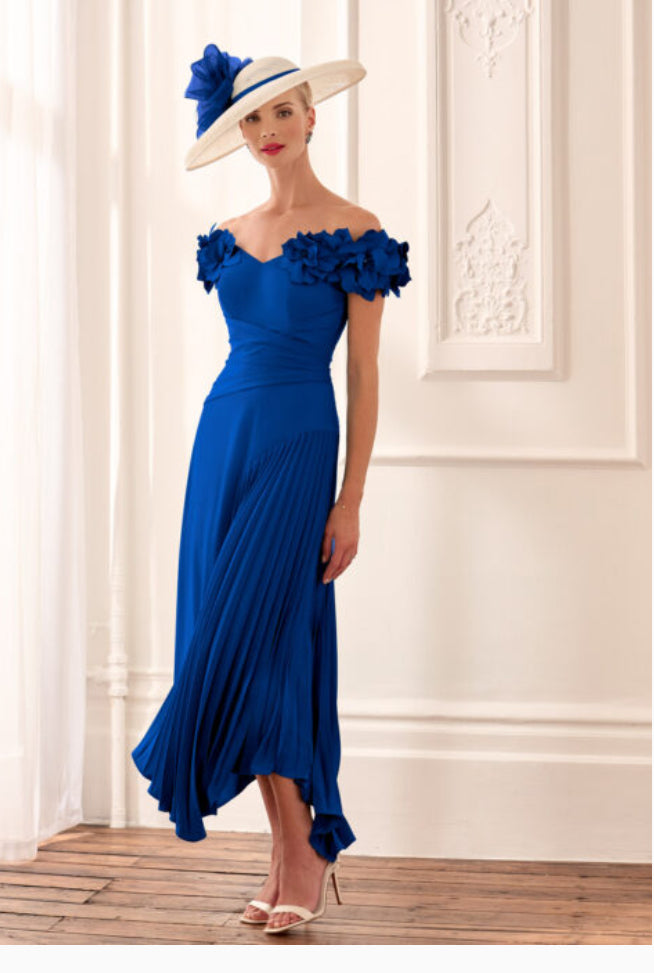 JOHN CHARLES DRESS STYLE 66632B COLOUR COBALT