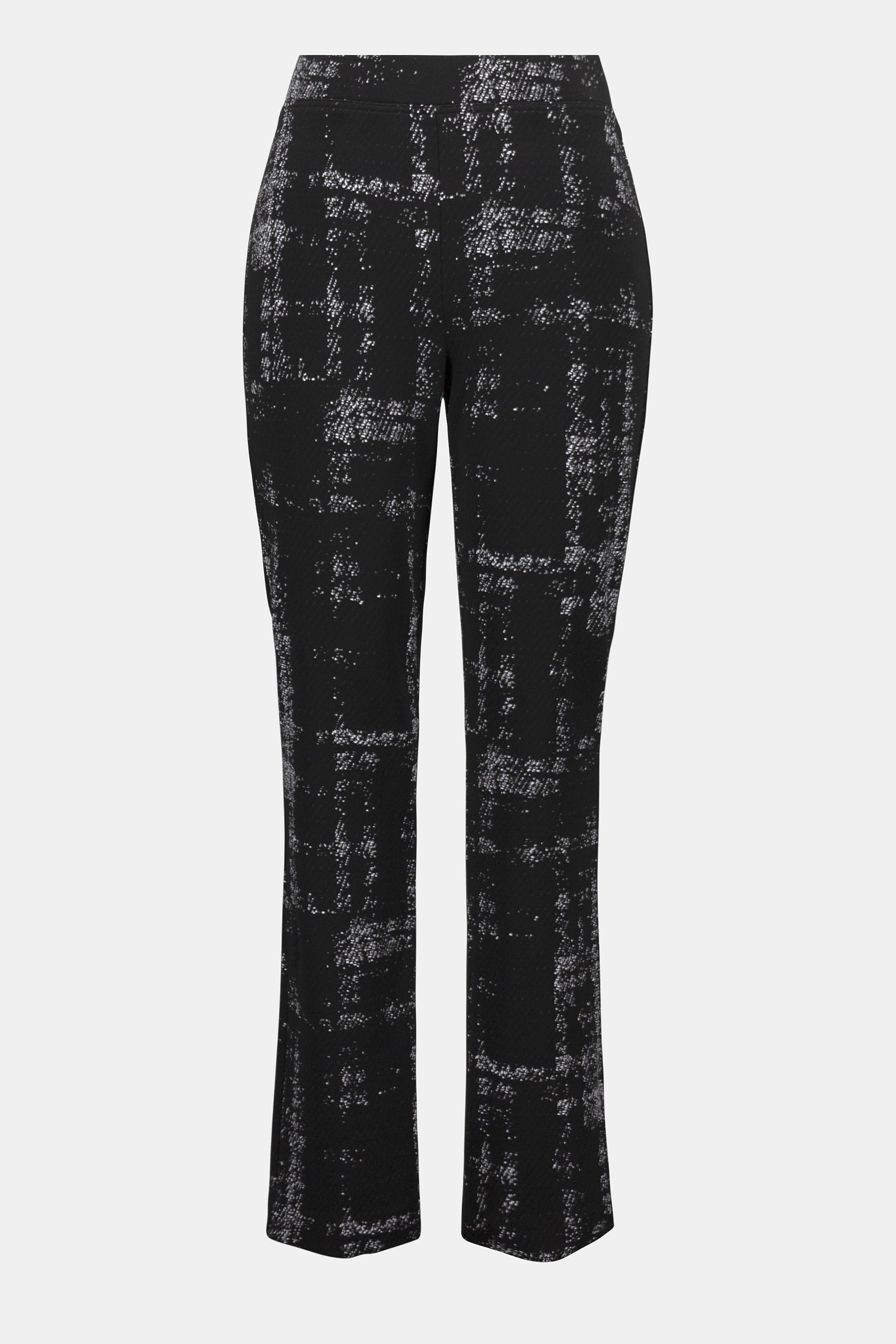 JOSEPH RIBKOFF PANT STYLE 253179 COLOUR BLACK/OFF-WHITE