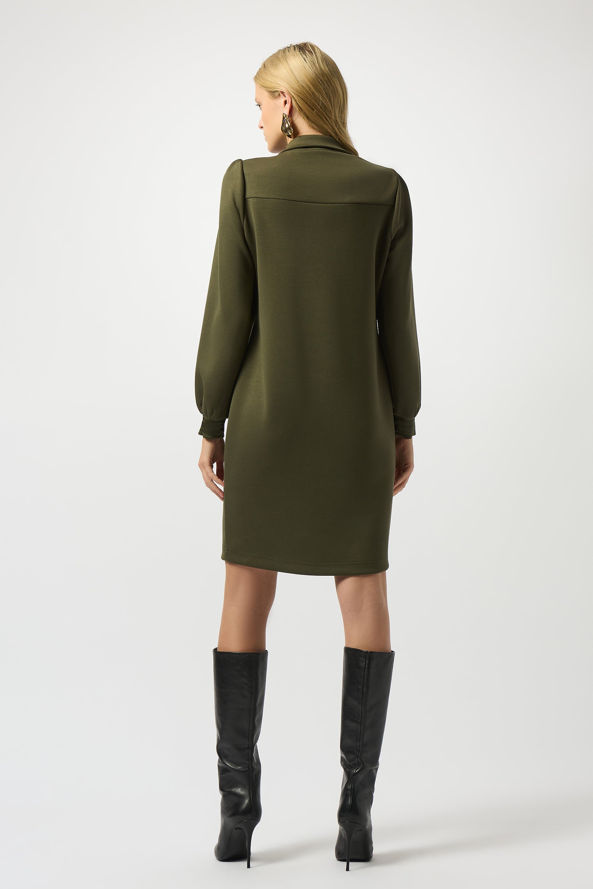 JOSEPH RIBKOFF DRESS STYLE 253245 COLOUR KHAKI