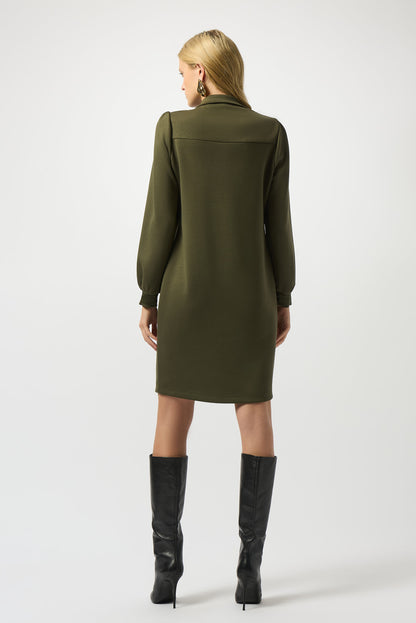 JOSEPH RIBKOFF DRESS STYLE 253245 COLOUR KHAKI