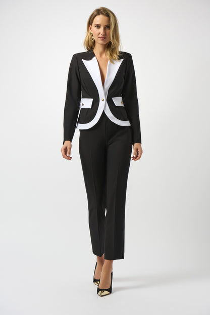 JOSEPH RIBKOFF PANT STYLE 253298 COLOUR BLACK