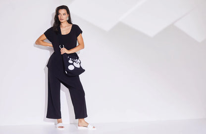 NAYA NAVY JUMPSUIT WITH OVERTOP | STYLE NAS24165