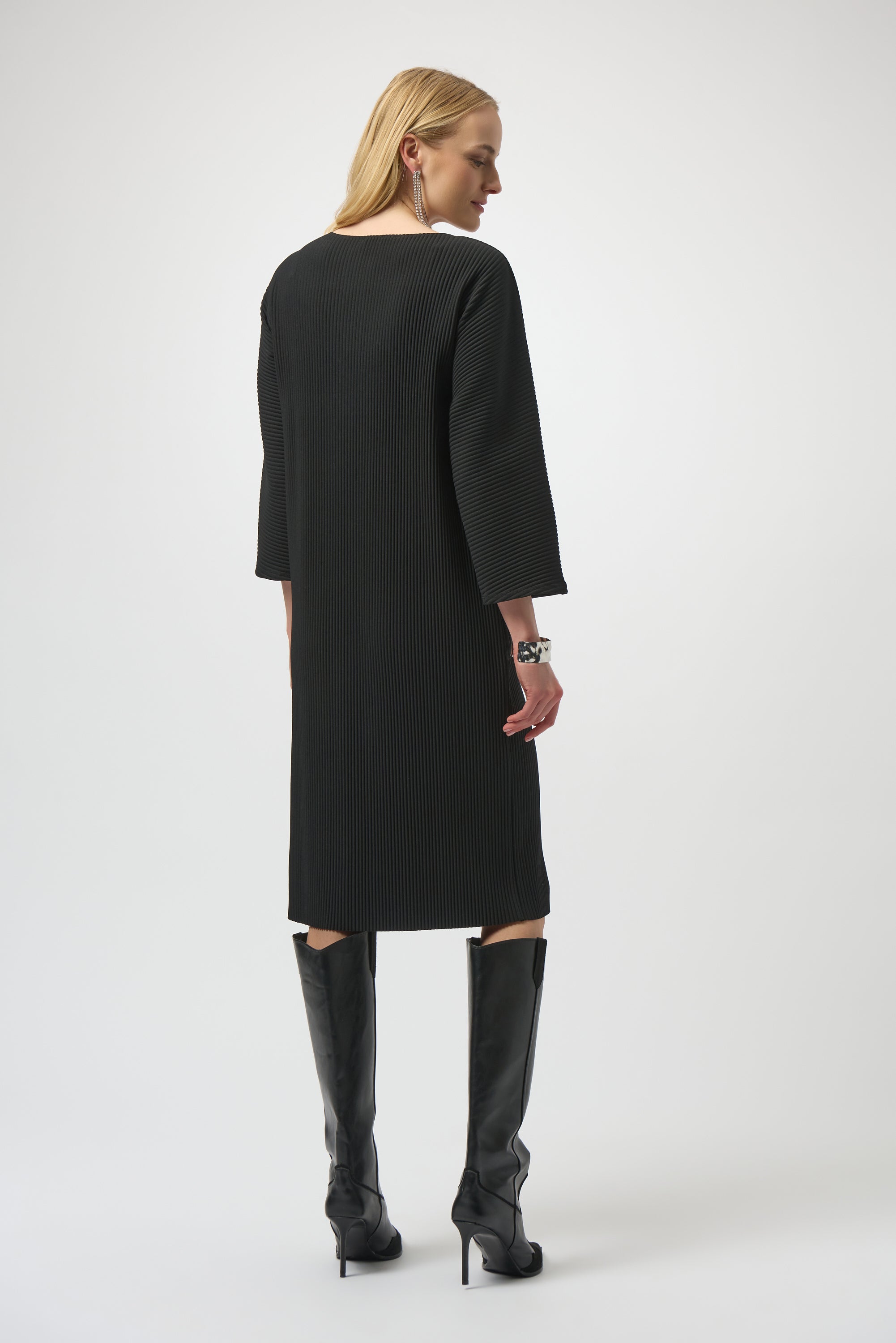 JOSEPH RIBKOFF DRESS STYLE 254214 COLOUR BLACK