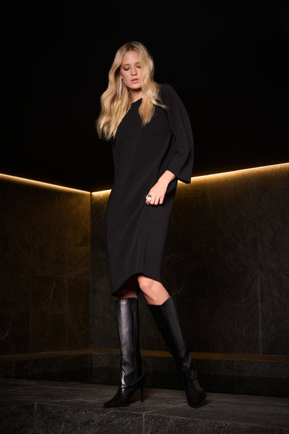 JOSEPH RIBKOFF DRESS STYLE 254214 COLOUR BLACK