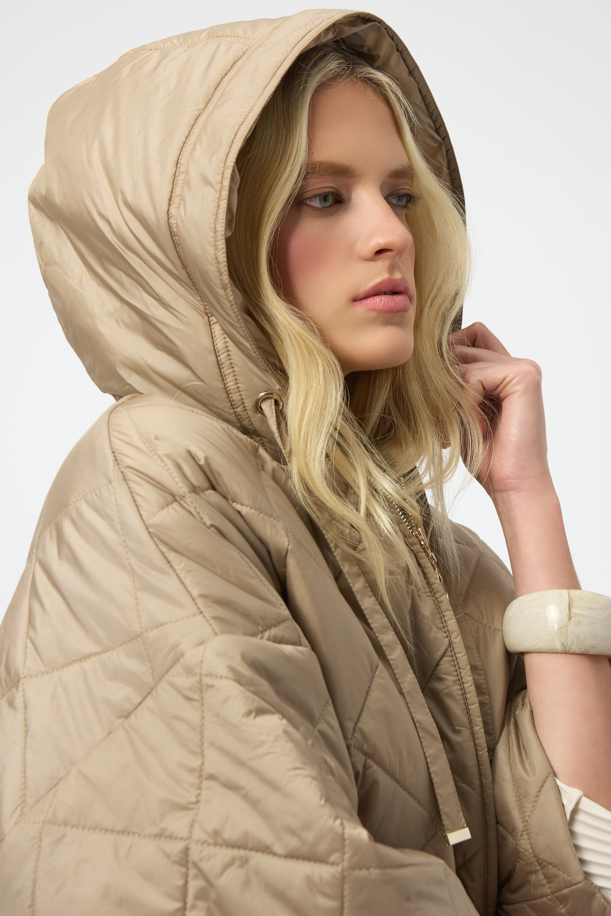 JOSEPH RIBKOFF COAT STYLE 254914 COLOUR GOLD