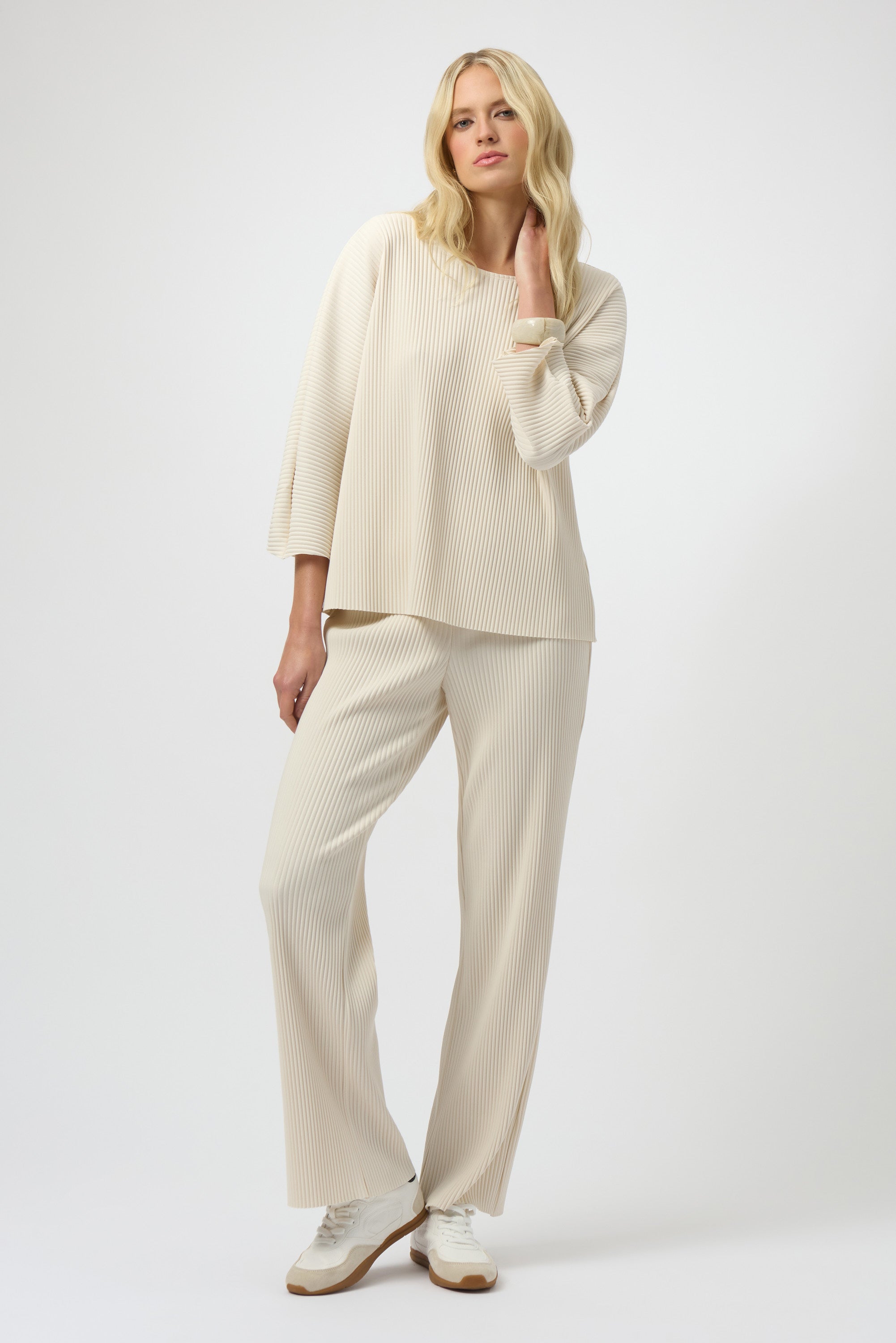 JOSEPH RIBKOFF PANT STYLE 254006 COLOUR BIRCH
