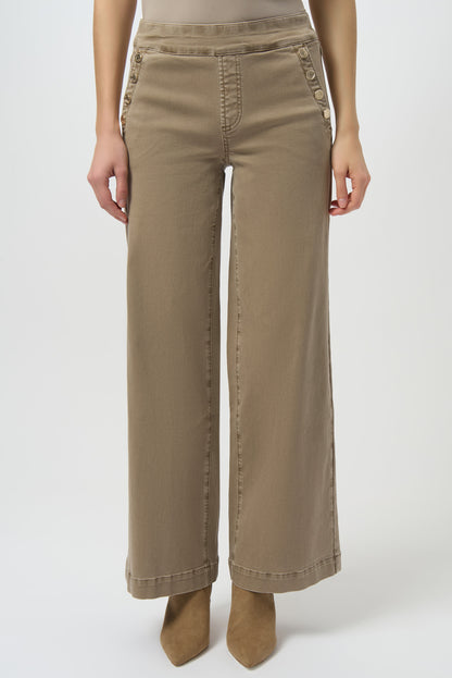 JOSEPH RIBKOFF PANT STYLE 254919 COLOUR FAWN