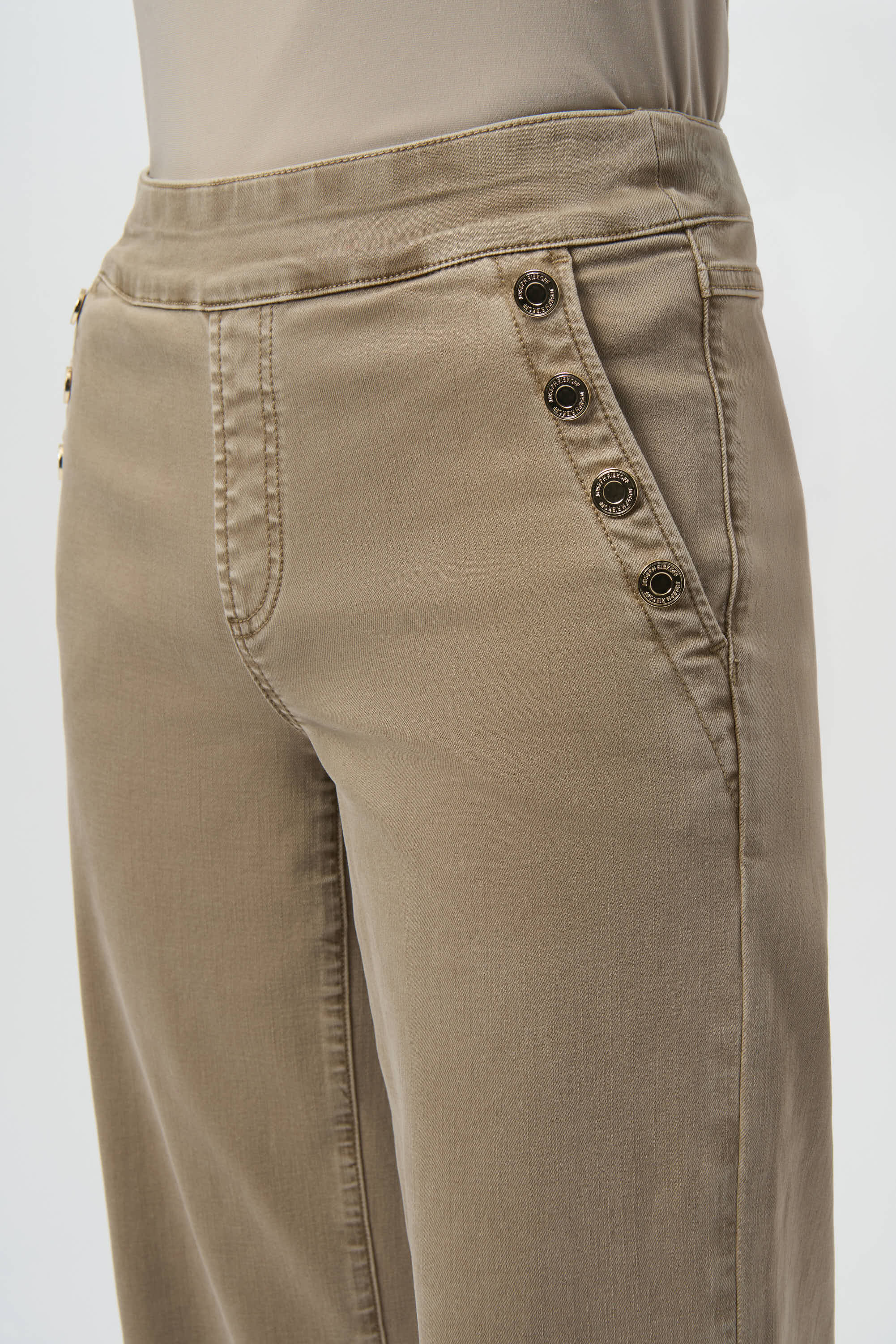 JOSEPH RIBKOFF PANT STYLE 254919 COLOUR FAWN