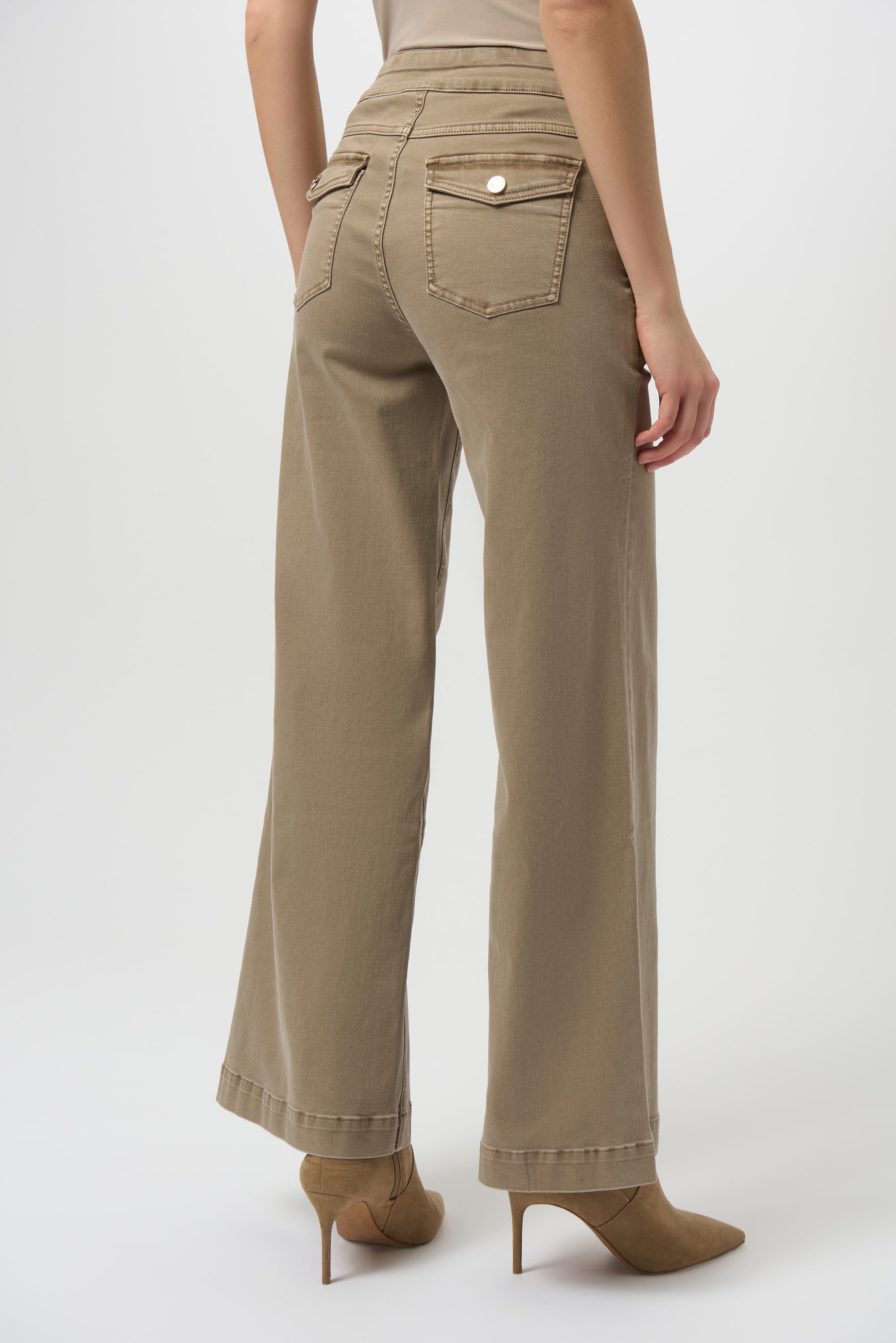 JOSEPH RIBKOFF PANT STYLE 254919 COLOUR FAWN