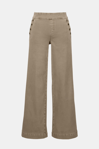 JOSEPH RIBKOFF PANT STYLE 254919 COLOUR FAWN