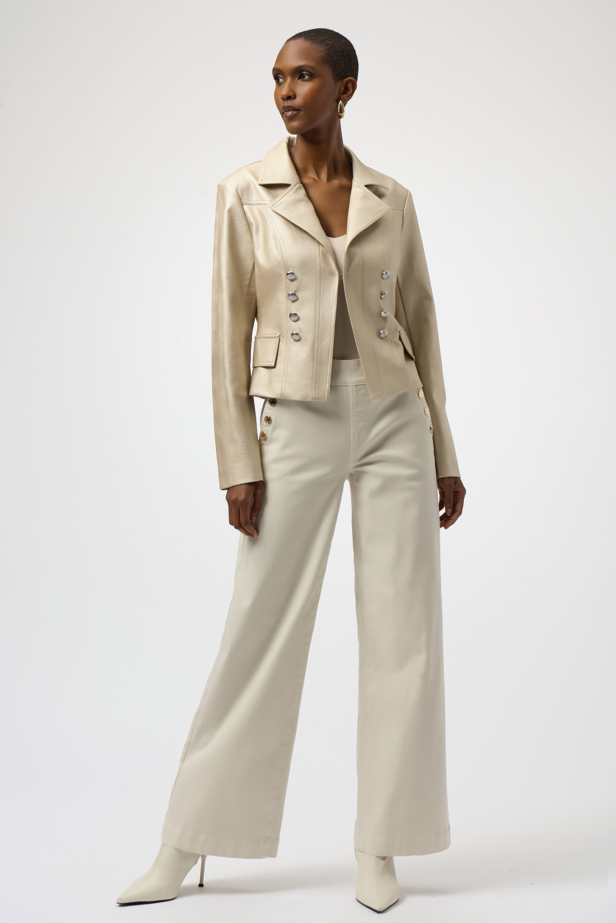JOSEPH RIBKOFF JACKET STYLE 254925 COLOUR GOLD