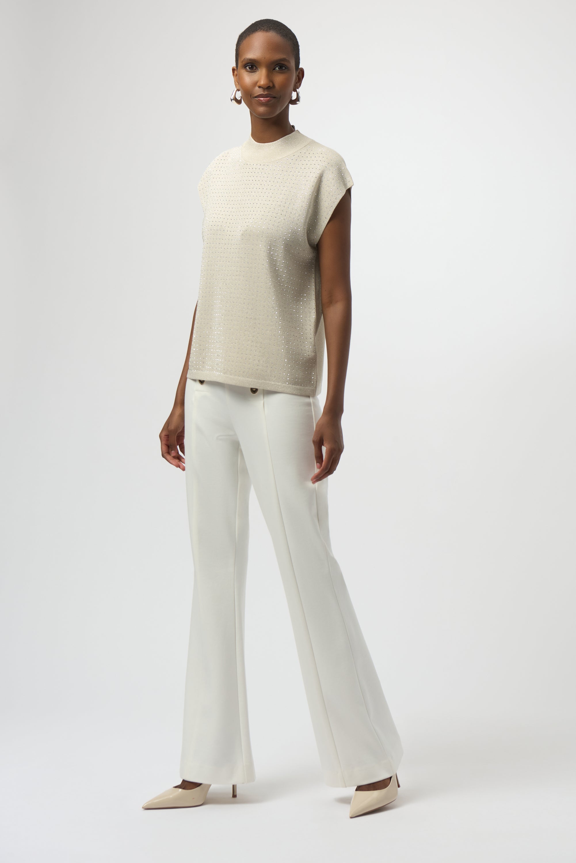 JOSEPH RIBKOFF TOP STYLE 254935 COLOUR BIRCH/SILVER