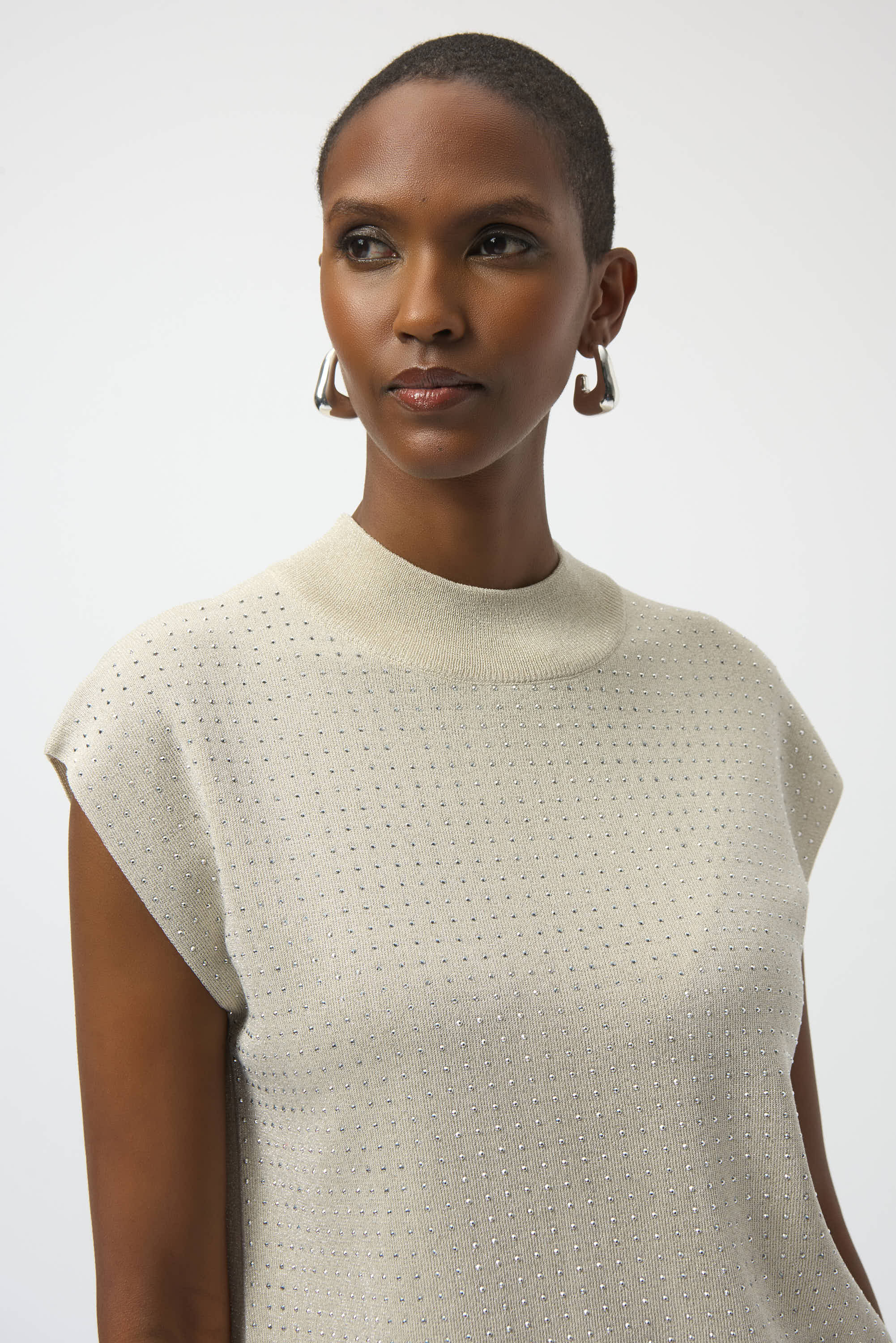 JOSEPH RIBKOFF TOP STYLE 254935 COLOUR BIRCH/SILVER