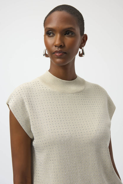 JOSEPH RIBKOFF TOP STYLE 254935 COLOUR BIRCH/SILVER