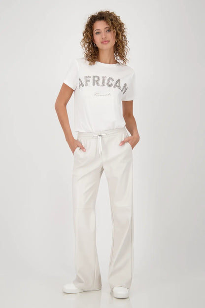 MONARI STRAIGHT CUT TROUSER STYLE 808752 COLOUR OAT MILK