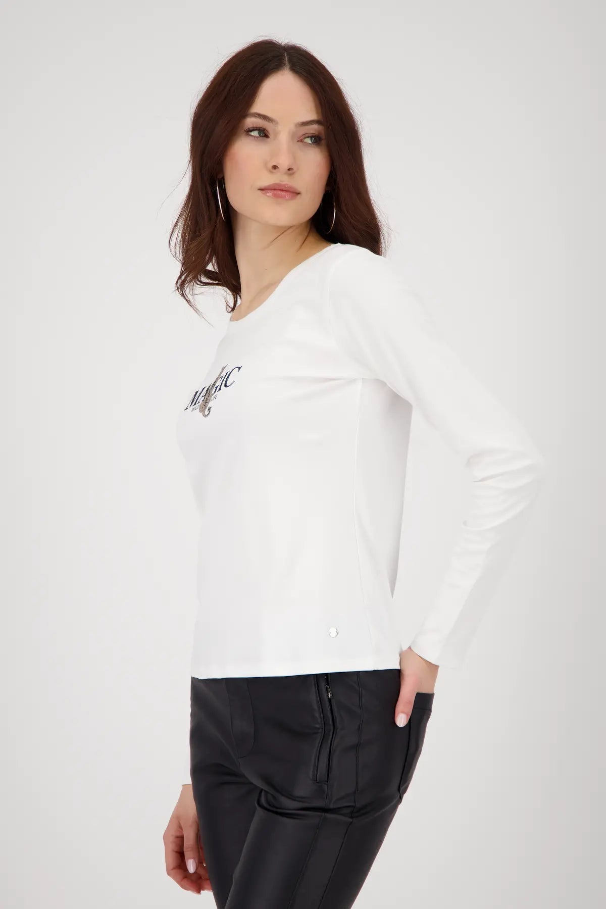 MONARI T-SHIRT STYLE 808822 COLOUR OFF-WHITE