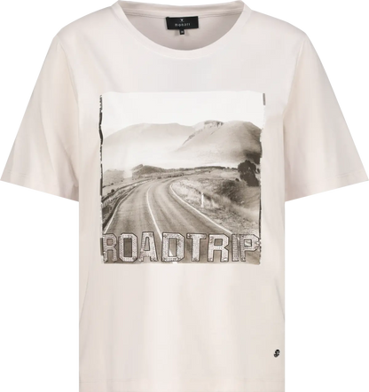 MONARI T-SHIRT STYLE 808934 COLOUR OAT MILK