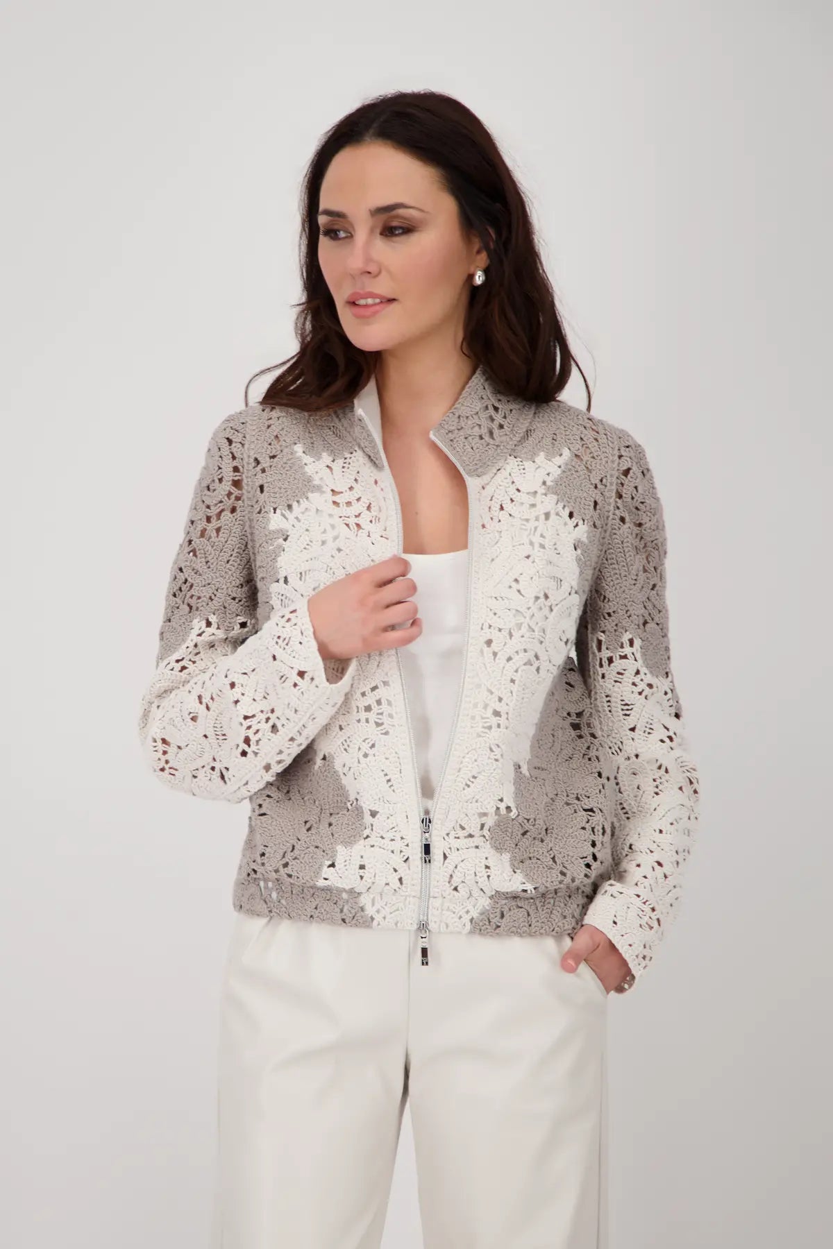 MONARI JACKET STYLE 808969 COLOUR GREIGE