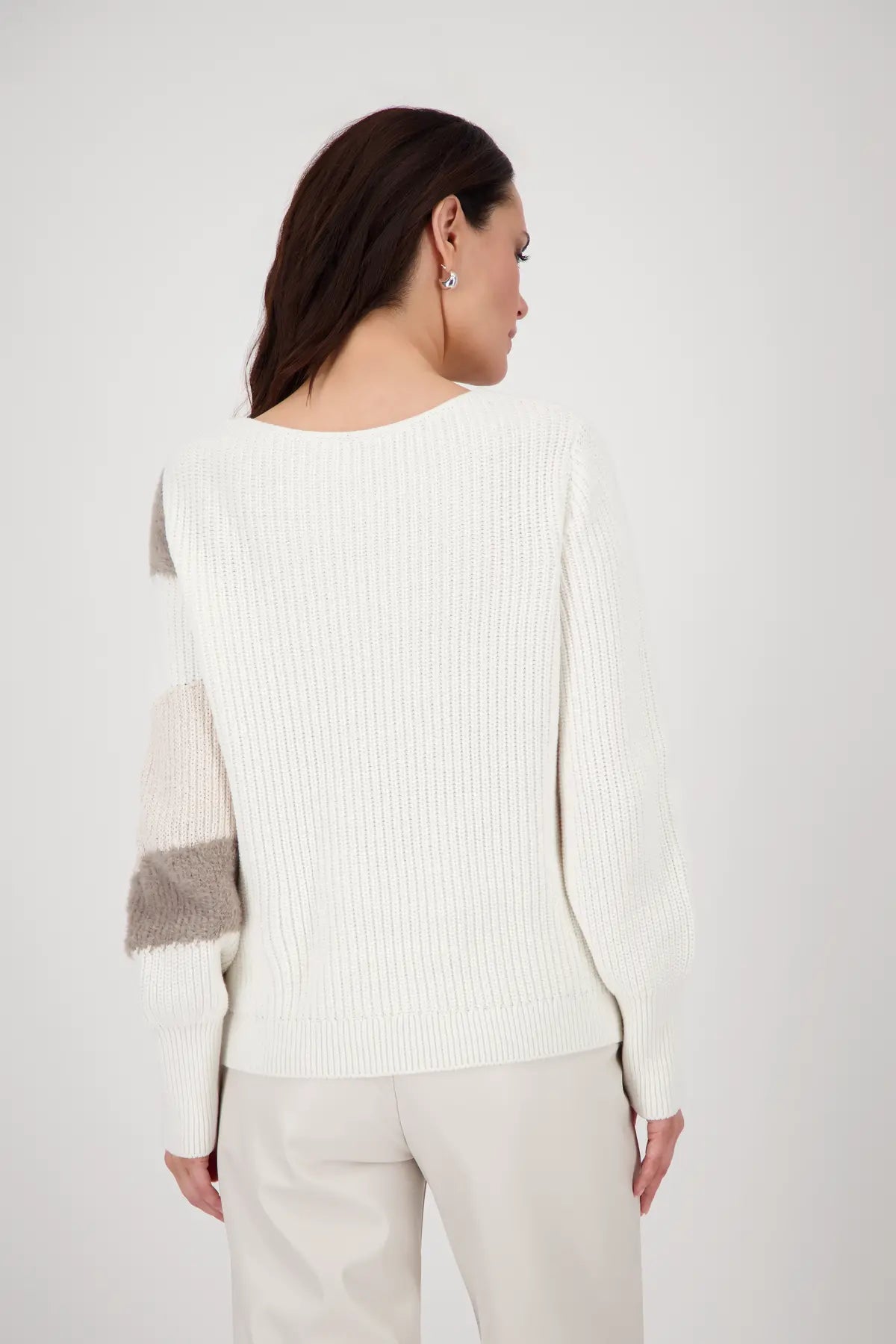 MONARI PULLOVER STYLE 808973 COLOUR OFF-WHITE