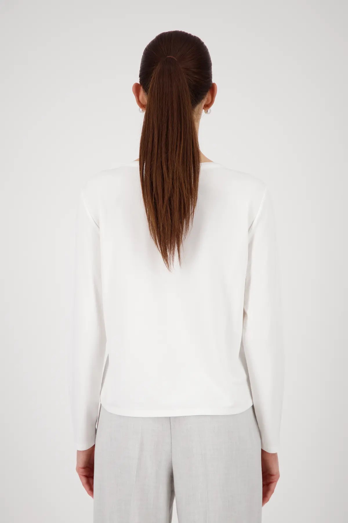 MONARI JERSEY BLOUSE STYLE 808839 COLOUR OFF-WHITE