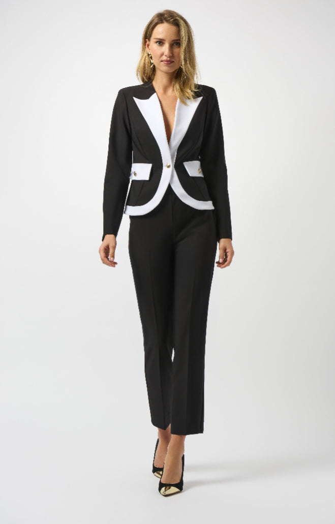 JOSEPH RIBKOFF PANT STYLE 253298 COLOUR BLACK