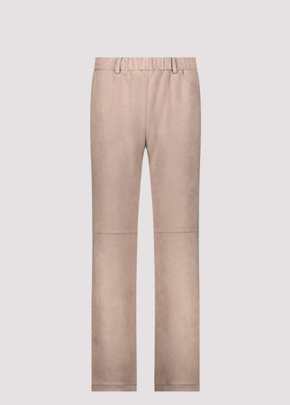 MONARI STRAIGHT LEG VELOUR TROUSER STYLE 808781 COLOUR TRUFFLE