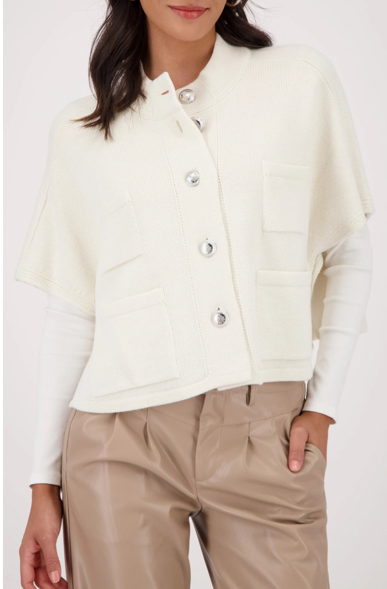 MONARI KNITTED JACKET STYLE 808958 COLOUR CASHMERE