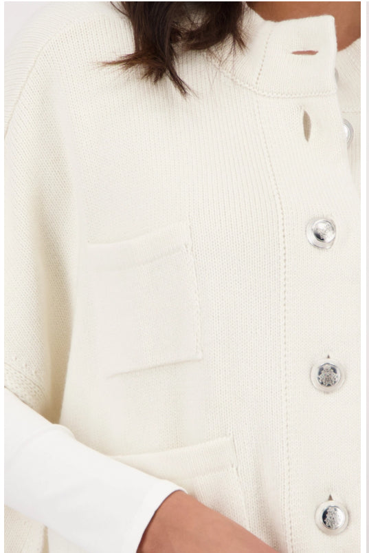 MONARI KNITTED JACKET STYLE 808958 COLOUR CASHMERE