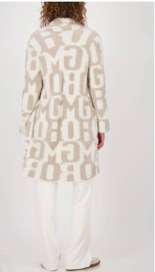 MONARI JACKET STYLE 809088 COLOUR TRUFFLE PATTERN