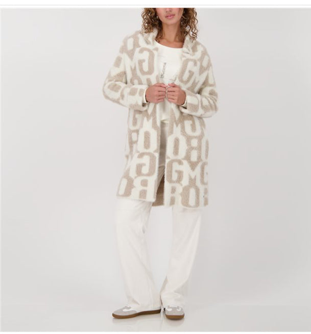 MONARI JACKET STYLE 809088 COLOUR TRUFFLE PATTERN