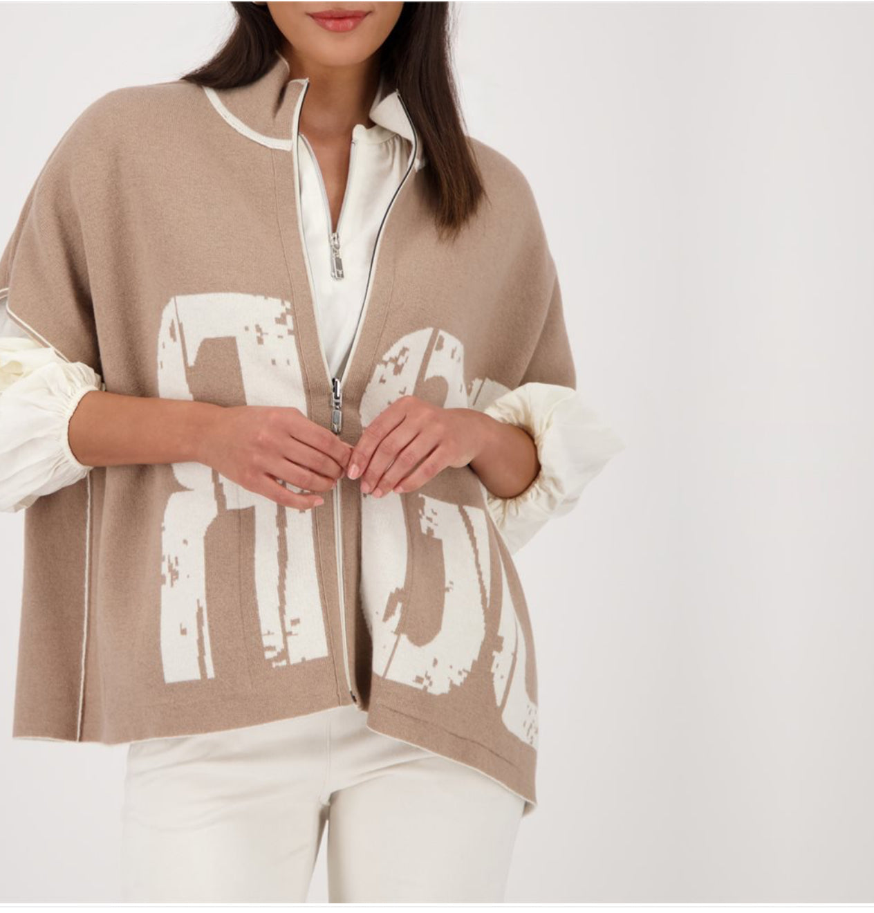MONARI REVERSIBLE JACKET STYLE 809094 COLOUR CASHMERE PATTERN
